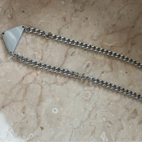 Prada Triangle Necklace - Picture 3 of 3